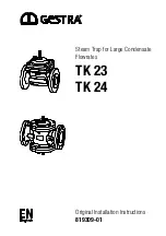 GESTRA TK 23 Original Installation Instructions предпросмотр