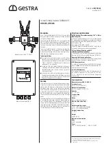 GESTRA TURBISCOPE OR 52/5 Datasheet предпросмотр