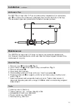 Предварительный просмотр 11 страницы GESTRA UNA 13P Installation Instructions Manual