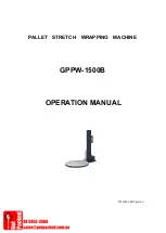 Get Packed GPPW-1500B Operation Manual preview