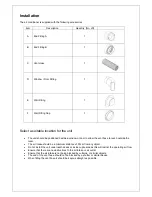 Preview for 6 page of GET GPACU12HR User Instructions