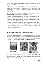 Preview for 3 page of GET RX1 PRO Installation Manual