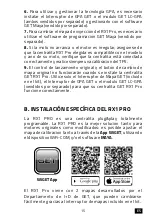 Preview for 15 page of GET RX1 PRO Installation Manual