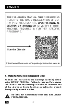 Preview for 2 page of GET RX1 PRO Manual