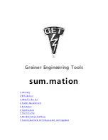 GET sum.mation User Manual preview