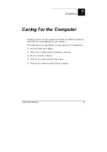 Предварительный просмотр 103 страницы Getac Technology 9213L User Manual