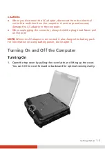 Preview for 13 page of Getac 320GOBI3 User Manual