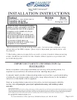 Getac B300 USB 3.0 Installation Instructions Manual preview