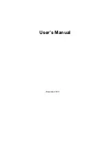 Getac B300 User Manual preview