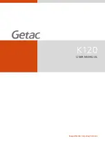 Getac K120 User Manual preview