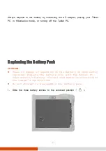 Preview for 38 page of Getac T800 ANDROID User Manual