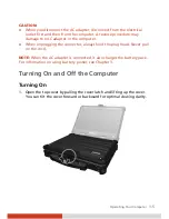 Preview for 13 page of Getac X500 User Manual