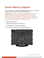 Preview for 81 page of Getac X500 User Manual