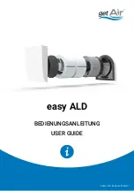 Preview for 1 page of getAir easy ALD User Manual