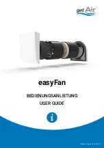 Preview for 1 page of getAir easyFan User Manual