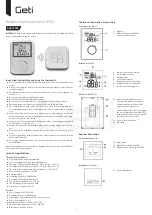 Предварительный просмотр 1 страницы Geti GRT02 Operating Instructions Manual