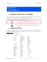 Preview for 47 page of Getinge 1300 LX User Manual