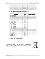 Preview for 67 page of Getinge 1300 LX User Manual