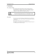 Preview for 11 page of Getinge 23818- 5005847-00 Operating Instructions Manual