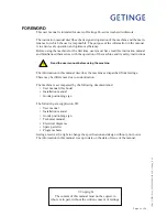 Preview for 3 page of Getinge 46-SERIES User Manual