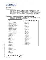 Preview for 16 page of Getinge 46-SERIES User Manual