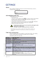 Preview for 18 page of Getinge 46-SERIES User Manual