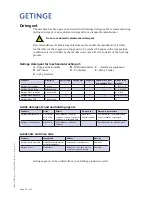 Preview for 20 page of Getinge 46-SERIES User Manual