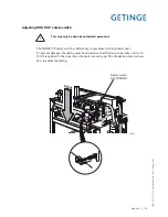 Preview for 93 page of Getinge 86 SERIES Technical Manual