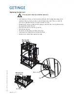 Preview for 94 page of Getinge 86 SERIES Technical Manual