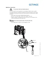 Preview for 97 page of Getinge 86 SERIES Technical Manual