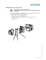 Preview for 105 page of Getinge 86 SERIES Technical Manual