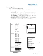 Preview for 107 page of Getinge 86 SERIES Technical Manual