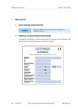 Preview for 5 page of Getinge ISOTEST User Manual