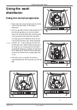 Preview for 7 page of Getinge S-606 Operating Instruction