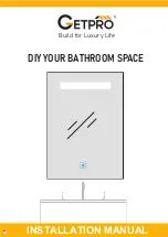 Preview for 1 page of GetPro HD-A-J3020-R-SN Installation Manual