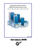 Getriebebau NORD NORDAC SK 530E Supplementary Operating Instructions preview