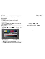 Предварительный просмотр 2 страницы Geutebruck G-Cam/ESD-3401 Quick Manuals