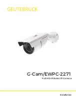 Preview for 1 page of Geutebruck G-Cam/EWPC-2271 Installation Manual