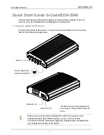 Geutebruck G-Code/EEN-2040 Quick Start Manual предпросмотр