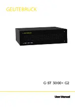 Предварительный просмотр 26 страницы Geutebruck G-ST 3000+G2 User Manual