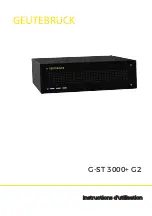 Предварительный просмотр 51 страницы Geutebruck G-ST 3000+G2 User Manual