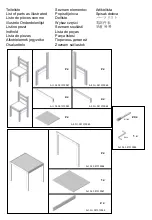 Preview for 3 page of Geuther 2411SET Instructions For Assembly And Use