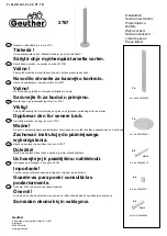 Предварительный просмотр 3 страницы Geuther 2767 Instructions For Assembly And Use