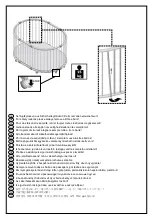 Предварительный просмотр 8 страницы Geuther BABY-PARC 2246 Instructions For Assembly And Use