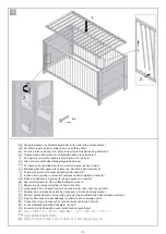 Preview for 5 page of Geuther Marlene 1172KB Instructions For Assembly And Use