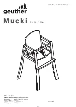 Geuther Mucki 2306 Manual preview