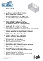 Preview for 1 page of Geuther Stone 1148KB Instructions For Assembly And Use