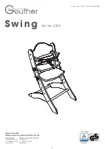 Geuther Swing Manual preview