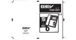 GEV 008106 Manual preview