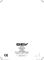 Preview for 9 page of GEV 010871 Manual